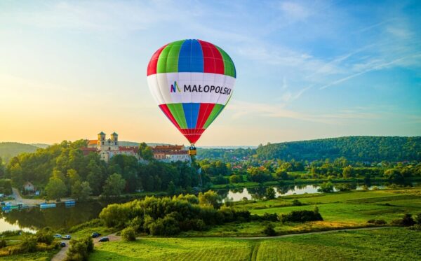 Lot zaręczynowy balonem - Kraków - Ojców. II