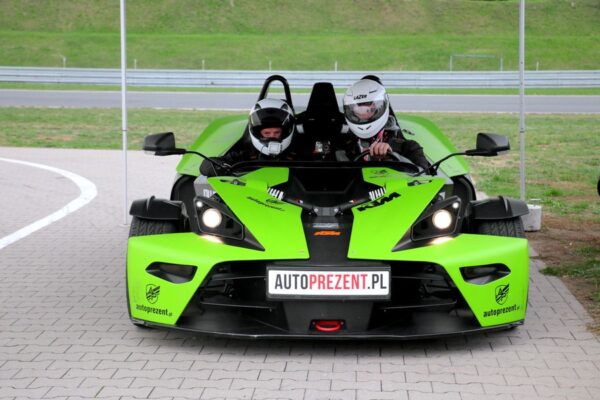 Jazda bolidem. KTM XBOW - kierowca - Tor Łódź - 1 okrążenie