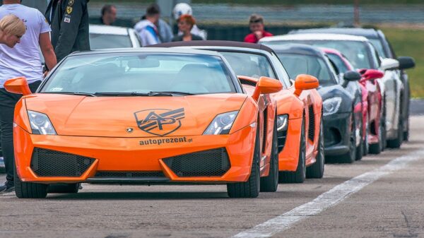 Jazda. Lamborghini. Gallardo - kierowca - Cała. Polska - 3 okrążenia