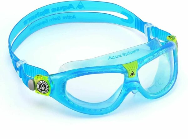 Aquasphere okulary. Seal. Kid2 jasne szkła. MS4454343 LC turquoise-bright green