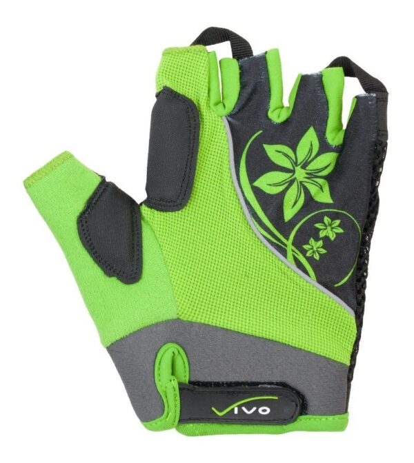 Rękawiczki rowerowe damskie. Vivo. Lady. SB-01-3151 green