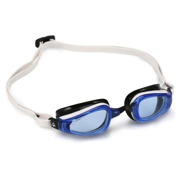 Aquasphere okulary. K180 niebieskie szkła biały-czarny