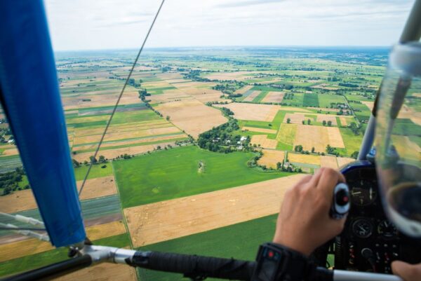 Lot motolotnią z wideofilmowaniem dla. Dwojga - Gorzów. Wlkp 2x30 minut