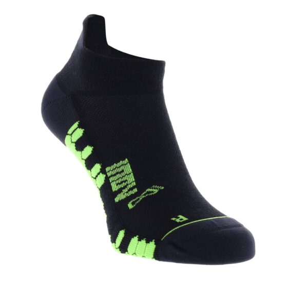 Skarpety inov-8 Trailfly. Ultra. Sock. Low. Czarno-zielone. 2 pary