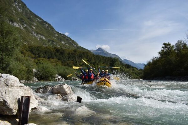 Rafting rzeką Soca w. Słowenii - Bovec