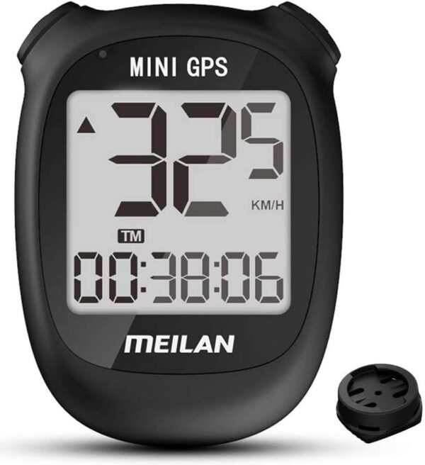 Mini. Licznik. Rowerowy. Meilan. M3 GPS Black