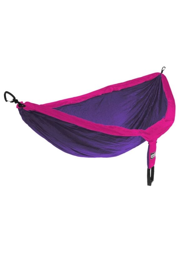 Hamak wyprawowy. ENO Double. Nest - purple-fuchsia