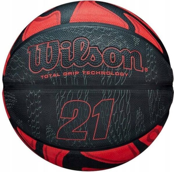 Piłka koszowa. Wilson. Street 21series red-black 2103XB07 7[=]