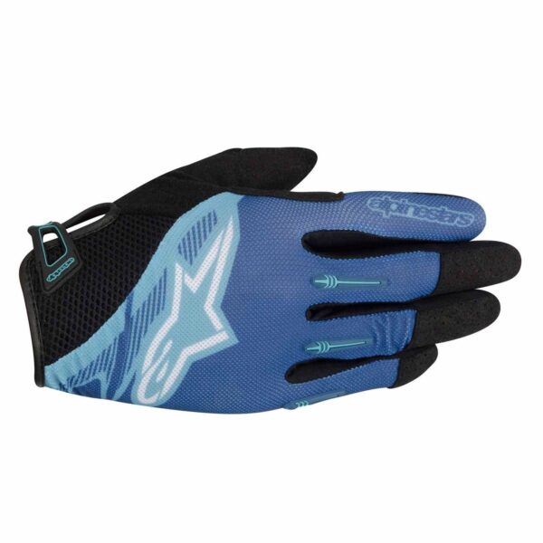 Rękawiczki. Alpinestars. FLOW blue stratos-aqua 1562115-797