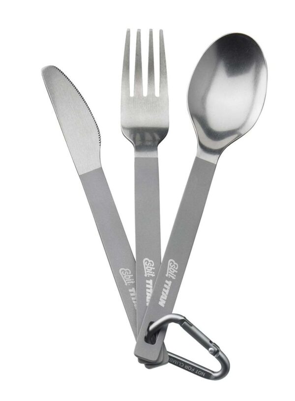 Sztućce. Esbit. Titanium. Cutlery. Set