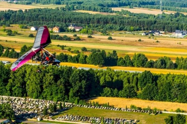 Lot motolotnią z wideofilmowaniem - Radom - 30 minut