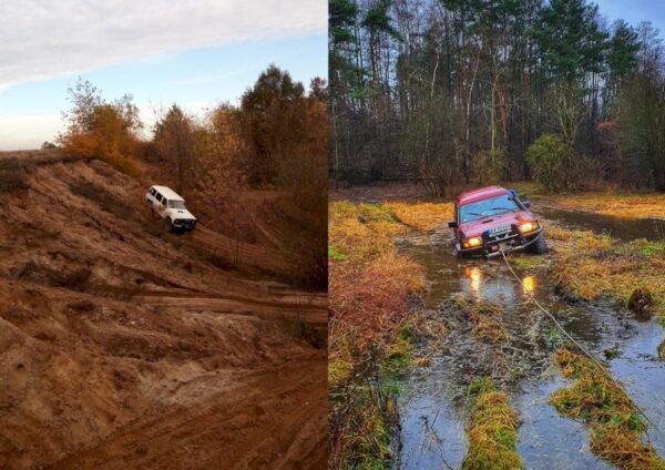 Szkolenie off road - jazda jak na prawdziwym rajdzie - Łódź