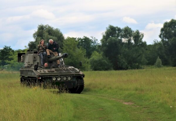 Wyprawa samobieżnym działem polowym. Fv433 Abbot - Gorzów. Wlkp - dla ekipy