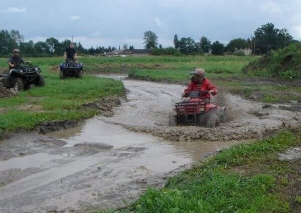 Wyprawa quadami ze szkoleniem dla dwojga - Łódź - 3 godziny