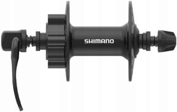 Piasta przednia. Shimano. HB-TX506 36H, hamulec tarczowy 6 śrub, czarna