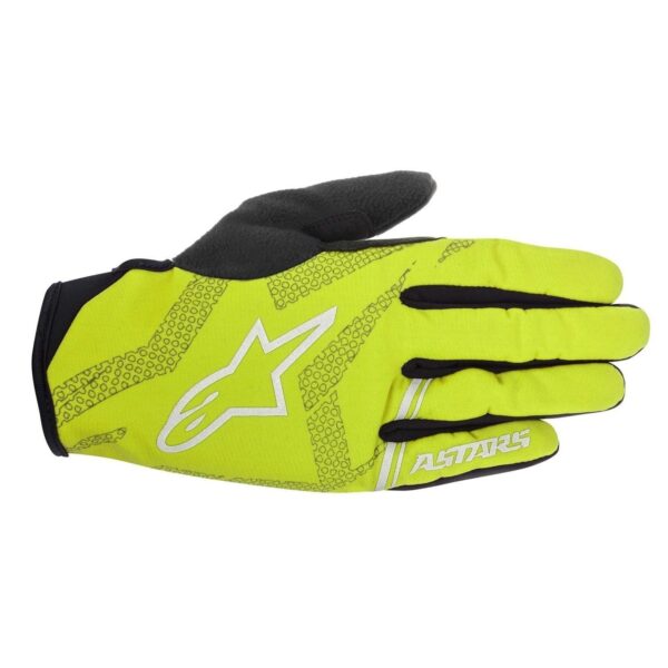 Rękawiczki. Alpinestars. STRATUS yellow fluo silver 1568013-554