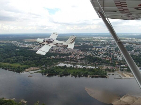 Lot widokowy samolotem - Toruń - Lot z adrenaliną