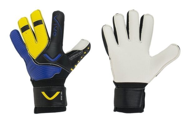 Rękawice bramkarskie. Vivo. GK-2020 blue-yellow-black