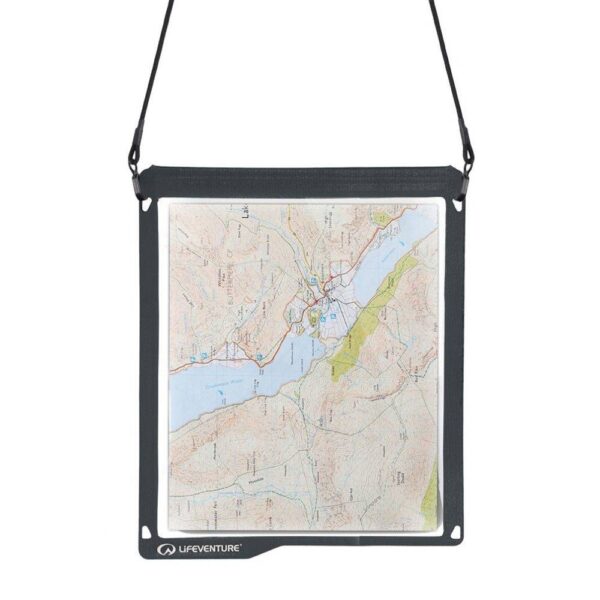 Mapnik. LIFEVENTURE WATERPROOF MAP CASE grey